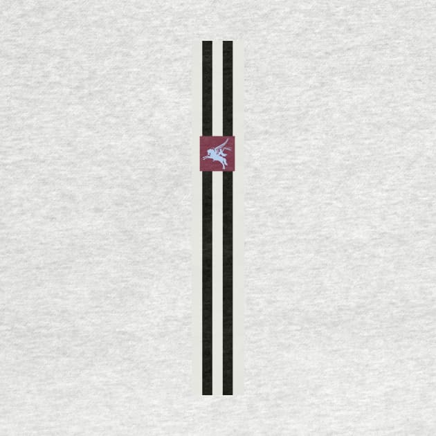 British Airborne 'Pegasus' Insignia with D-Day Stripes by rgrayling